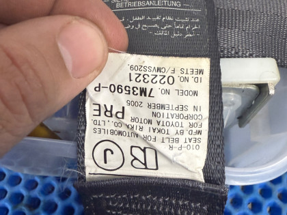 Ремни безопасности Задний правый LEXUS GS350 GRS191 2005