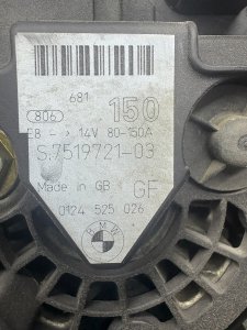 Генератор BMW X3 M54B25 до рест BMW X3 OEM 12317541696 E83 2003-2010
